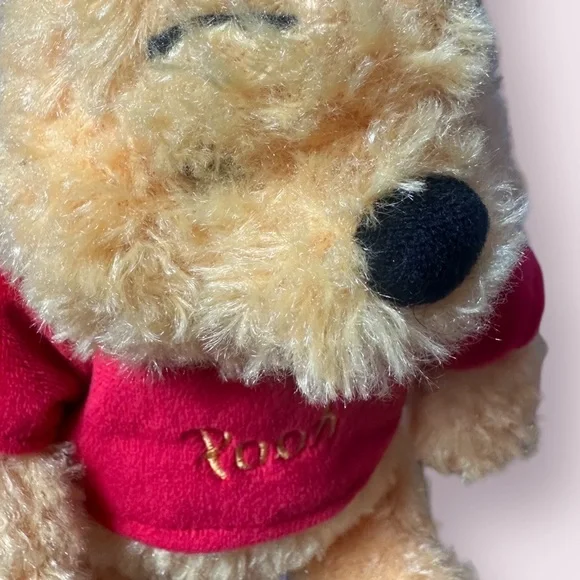 NWT Disney Parks Small Winnie The Pooh Bean Bag Plush Stuffed Animal Toy 10” - Picture 4 of 8